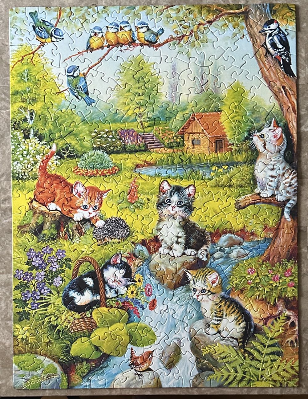 Sharing - SunsOut puzzle collectible [Barcode 796780582163] - Main Image 3