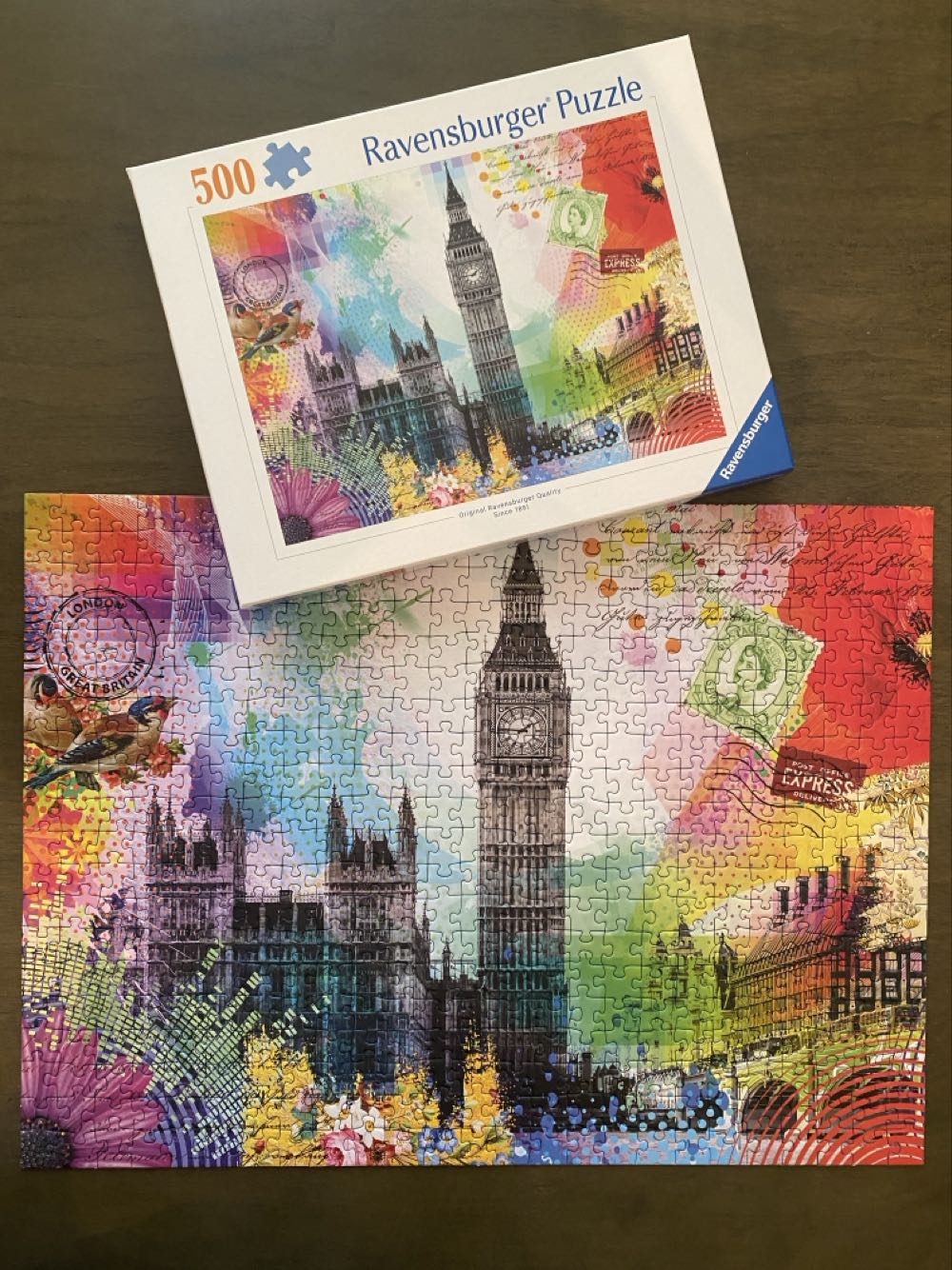London Postcard - Ravensburger puzzle collectible [Barcode 4005555003090] - Main Image 4