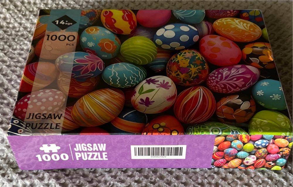 Easter eggs 1000pc  puzzle collectible [Barcode 8949821829] - Main Image 2
