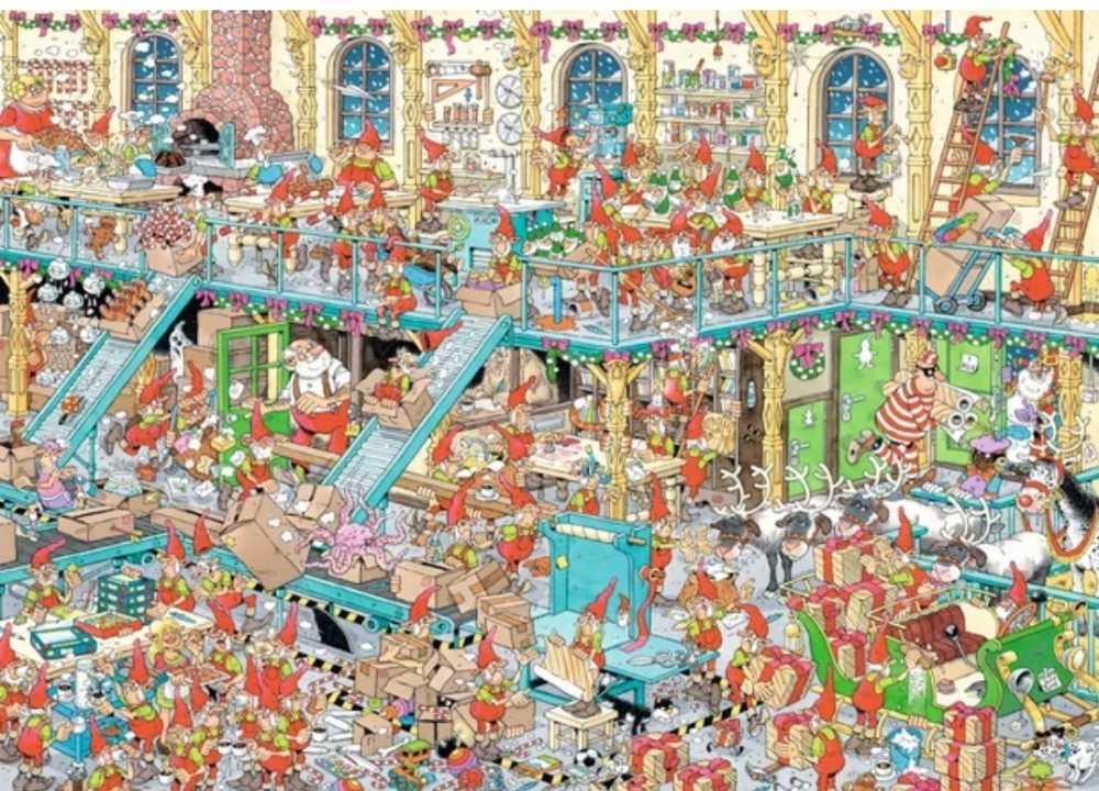 New Year Party - Jumbo puzzle collectible [Barcode 8710126190241] - Main Image 2