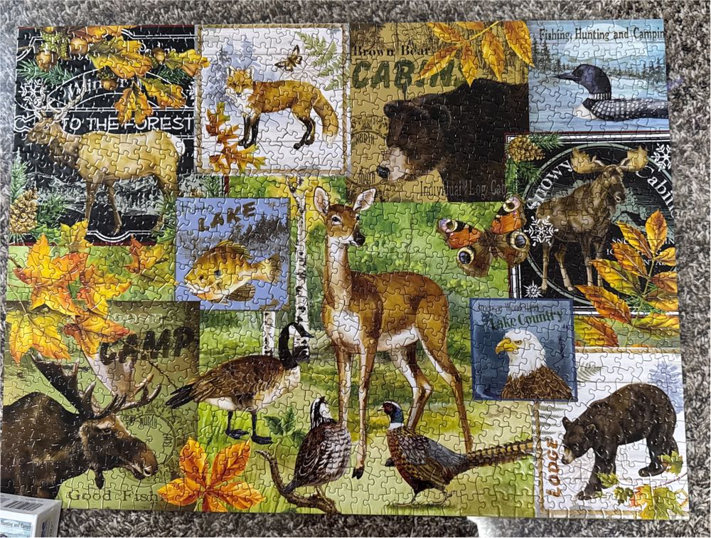 Lodge Collage- Seth - Bits And Pieces puzzle collectible [Barcode 192949066930] - Main Image 2