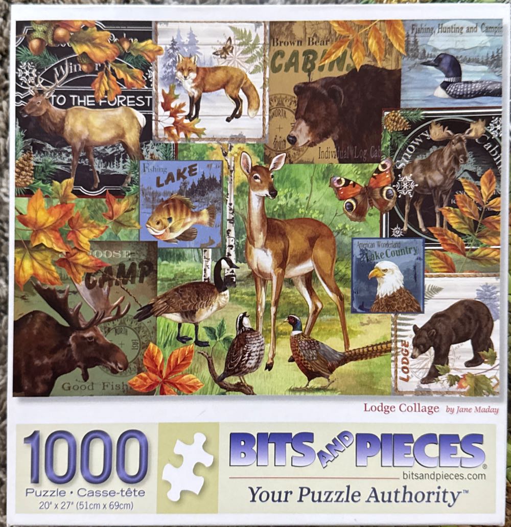 Lodge Collage- Seth - Bits And Pieces puzzle collectible [Barcode 192949066930] - Main Image 3