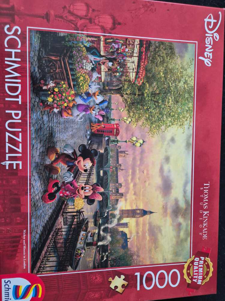 Mickey and Minnie in London - Schmidt puzzle collectible [Barcode 4001504580445] - Main Image 4