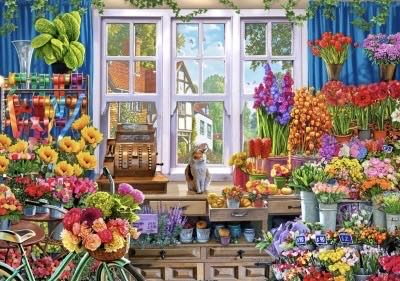Flower Shoppe - Bluebird Puzzle puzzle collectible [Barcode 3663384905704] - Main Image 2