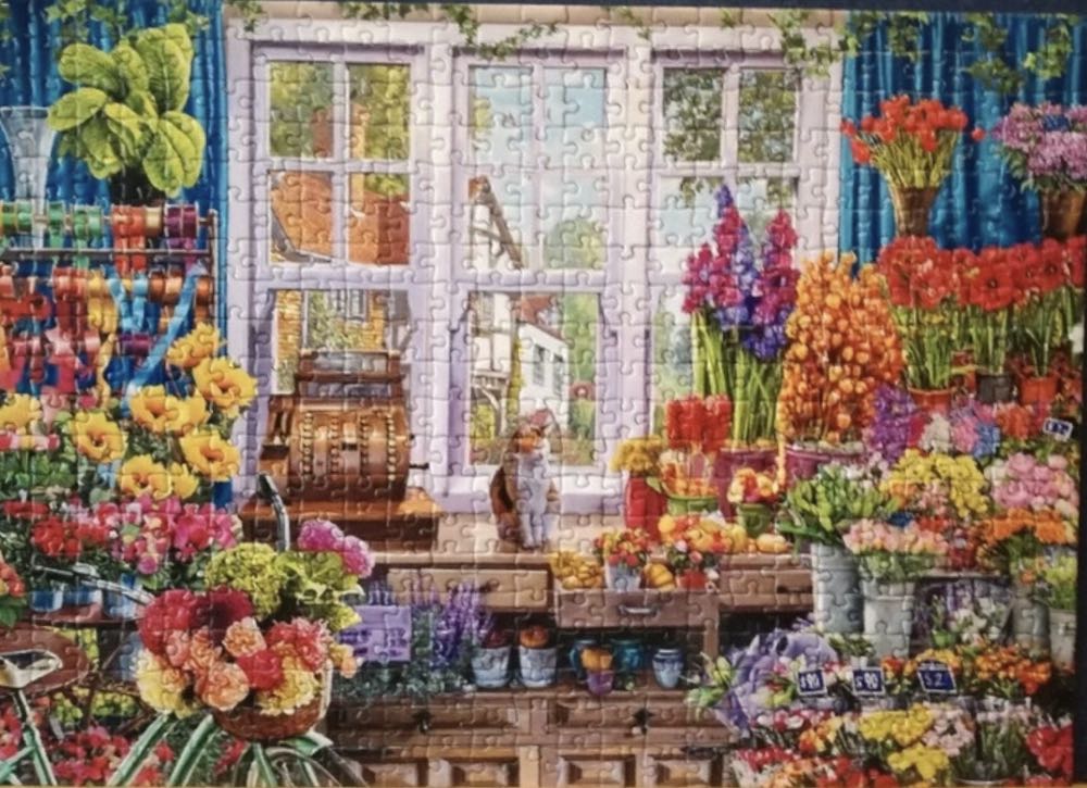Flower Shoppe - Bluebird Puzzle puzzle collectible [Barcode 3663384905704] - Main Image 3