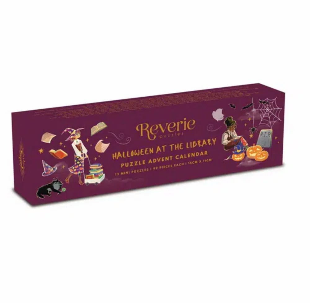 Halloween At The Library Puzzle Advent Calendar - Reverie puzzle collectible [Barcode 9309000168910] - Main Image 2