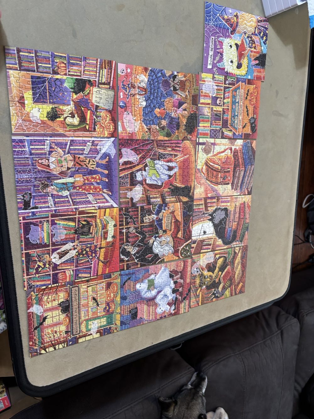 Halloween At The Library Puzzle Advent Calendar - Reverie puzzle collectible [Barcode 9309000168910] - Main Image 4