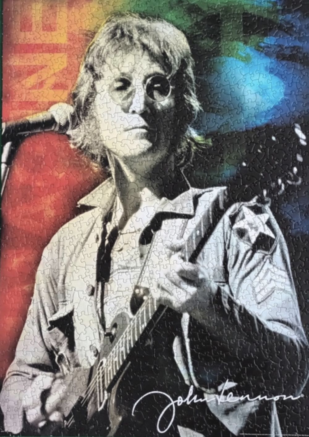 John Lennon Live In New York - EuroGraphics puzzle collectible [Barcode 0628136608084] - Main Image 3