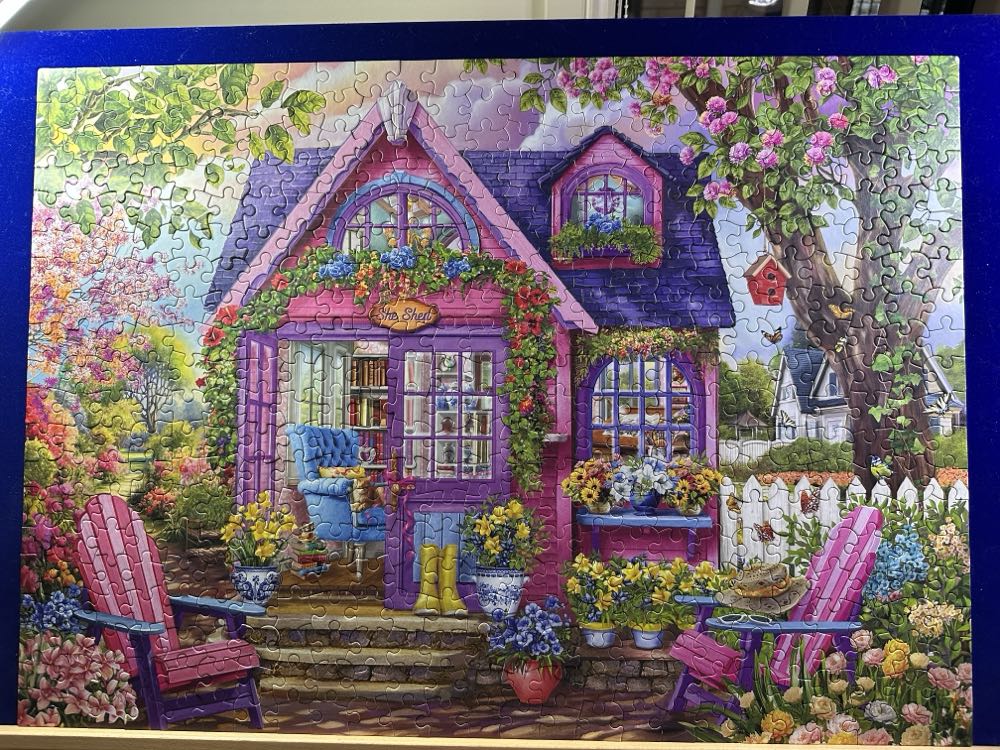 She Shed ✅ - Ceaco puzzle collectible [Barcode 021081232852] - Main Image 2