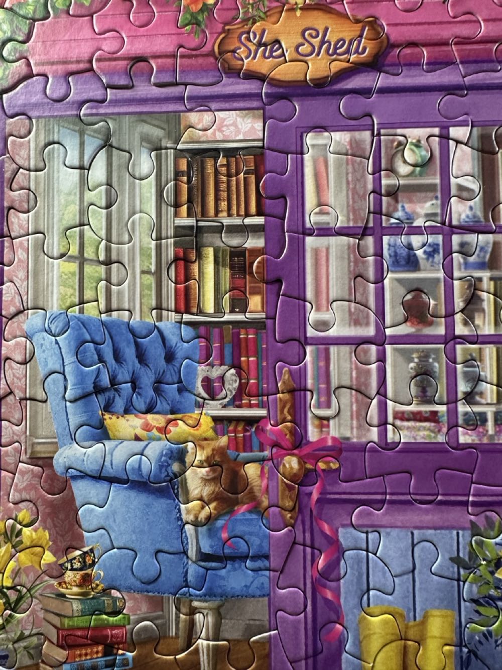 She Shed ✅ - Ceaco puzzle collectible [Barcode 021081232852] - Main Image 3