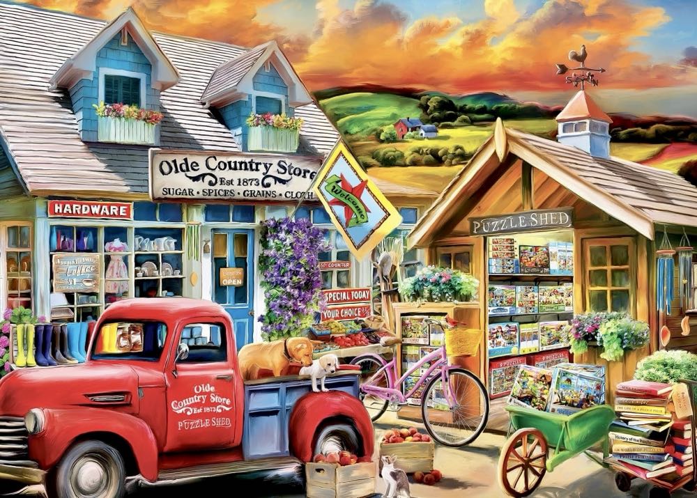 The Puzzle Shed (UV) 🧩 - MasterPieces puzzle collectible [Barcode 705988625282] - Main Image 2