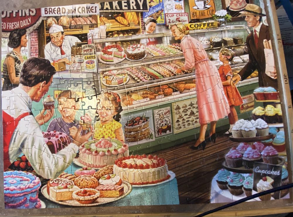 50’s Bakery - Bits & Pieces puzzle collectible [Barcode 192949083203] - Main Image 2