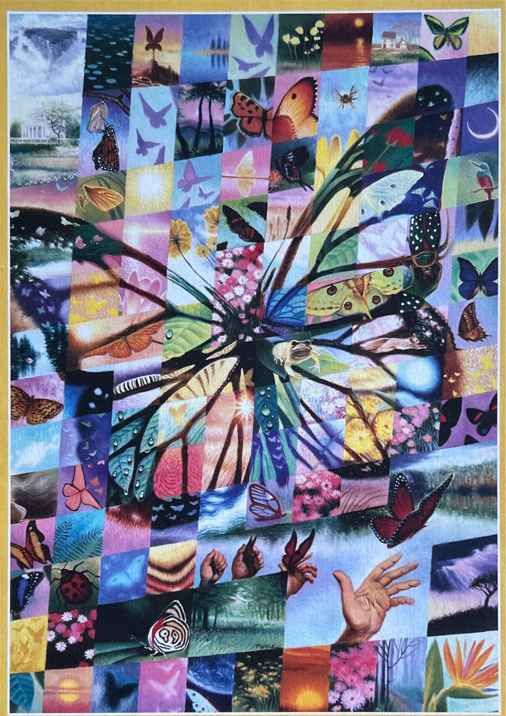 Butterfly Collage - HEYE puzzle collectible - Main Image 2