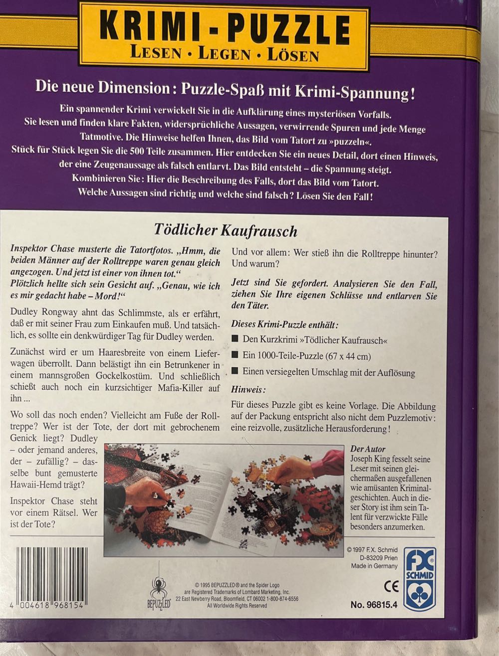 Tödlicher Kaufrausch - Ravensburger puzzle collectible - Main Image 3