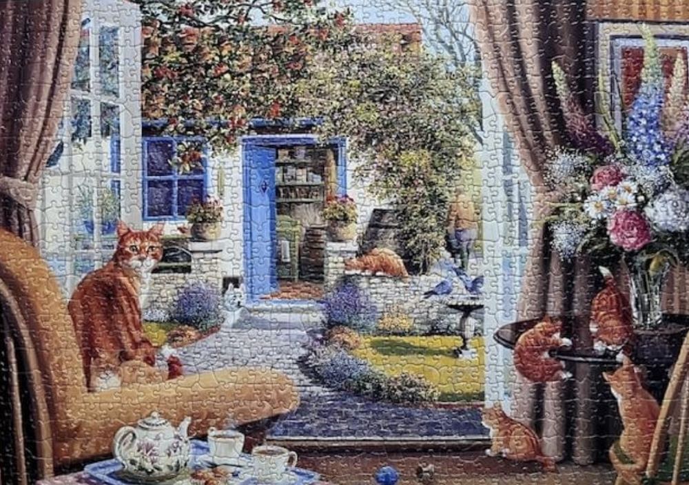 Garden View - House of Puzzles Ltd HOP, The puzzle collectible - Main Image 2