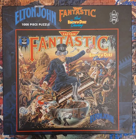 Elton John Captain Fantastic And The Brown Dirt Cowboy - Rock Saws puzzle collectible [Barcode 0803343251531] - Main Image 4