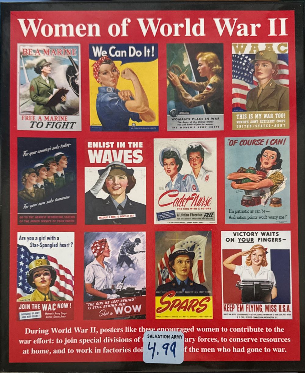 Women Of Word War 2 Posters  Puzzle Pieces - Pigment & Hue puzzle collectible [Barcode 653370422974] - Main Image 2