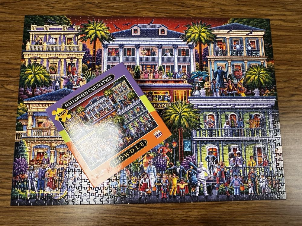 Halloween Cajun Style - Dowdle puzzle collectible [Barcode 671095405140] - Main Image 2