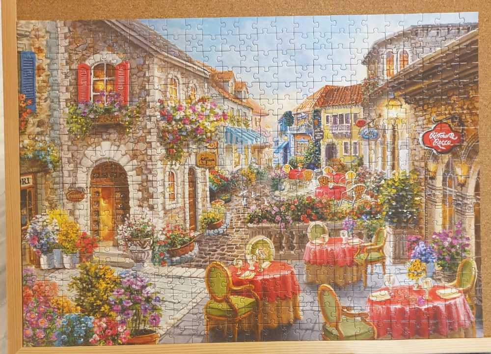 Evening In Avola - Corner Piece puzzle collectible - Main Image 2