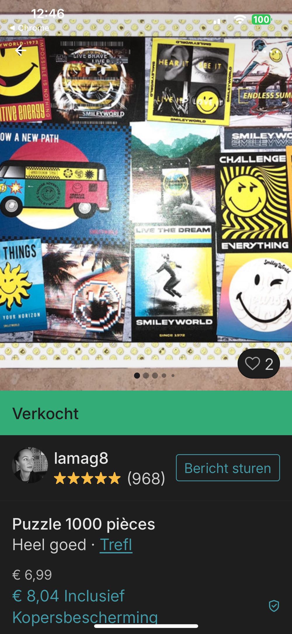 Smiley World Live Positive! - Trefl puzzle collectible [Barcode 5900511107296] - Main Image 4