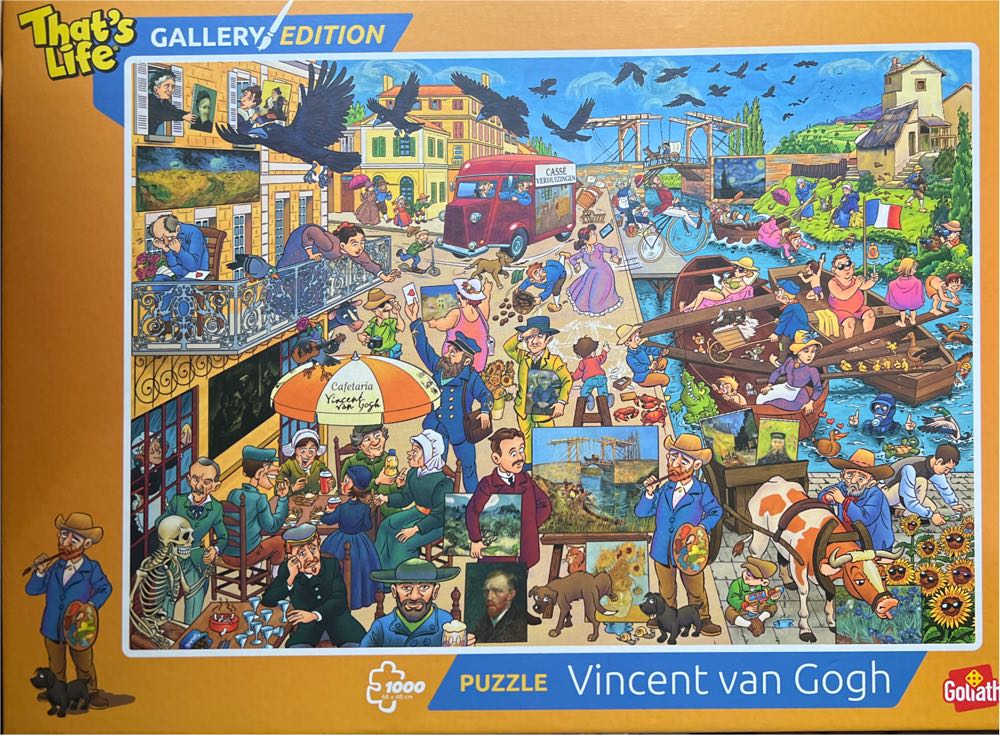 Goliath That’s Life Gallery Edition Vincent Van Gogh ’23 That´s Edition: - Goliath That’s life puzzle collectible [Barcode 8720077305861] - Main Image 2