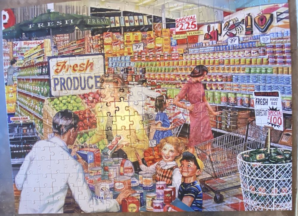 Mr. Grocer’s Store - Rose-Art Brand puzzle collectible [Barcode 4895145435741] - Main Image 3