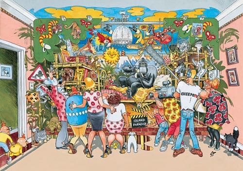 Wasgij : Home Improvement - Ravensburger puzzle collectible [Barcode 666273146212] - Main Image 4