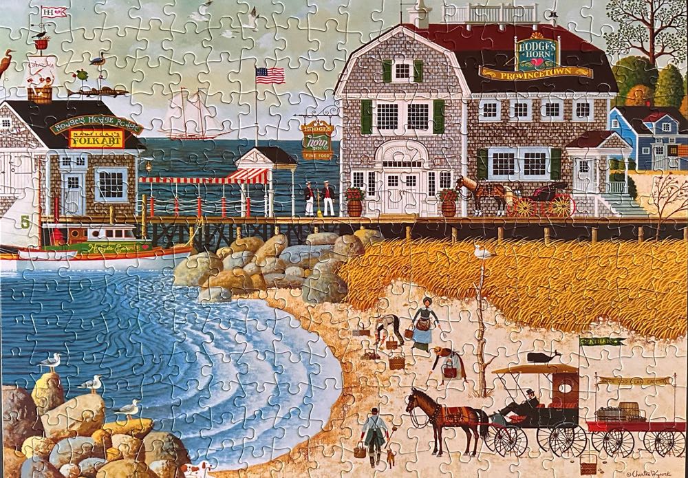 Clammers At Hodges - Buffalo Games puzzle collectible [Barcode 079346226238] - Main Image 2