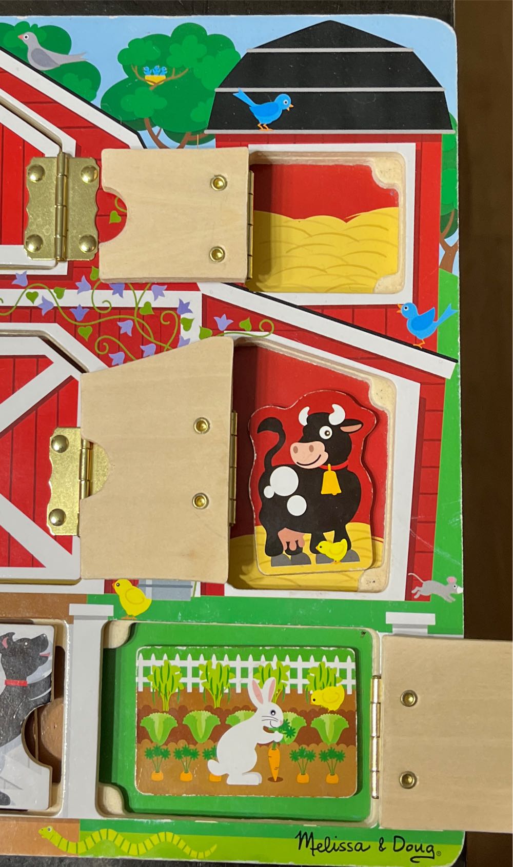 Hide And Seek Farm - Melissa & Doug puzzle collectible [Barcode 000772045926] - Main Image 5