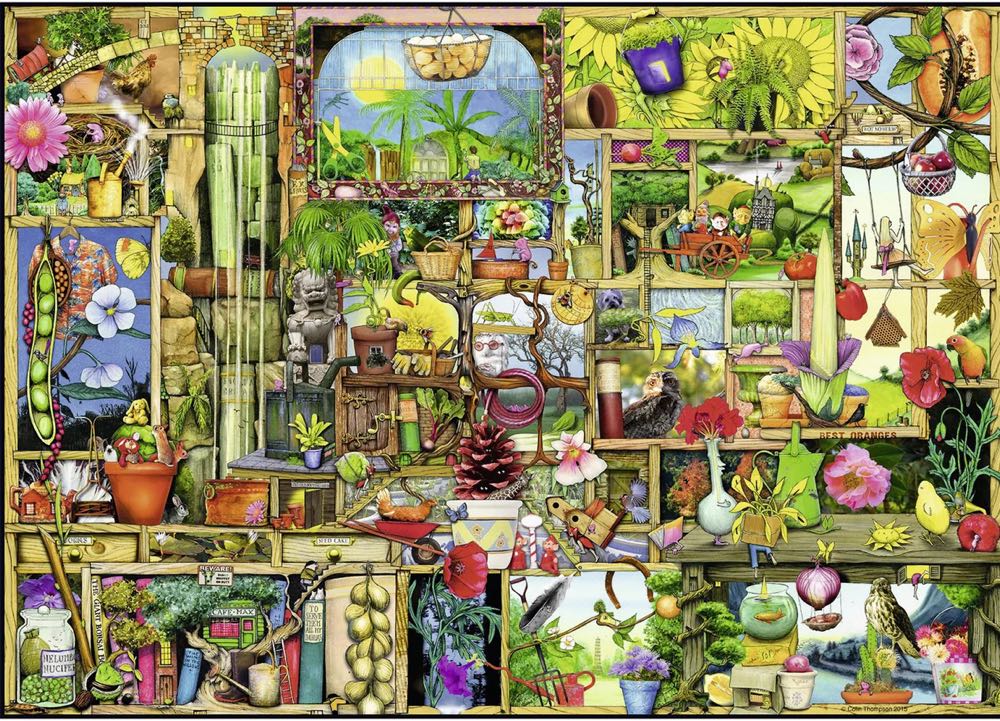 Ravensburger The Gardeners Cupboard- Curious Cupboard #3 (1) Keep - Ravensburger puzzle collectible [Barcode 4005556194827] - Main Image 2