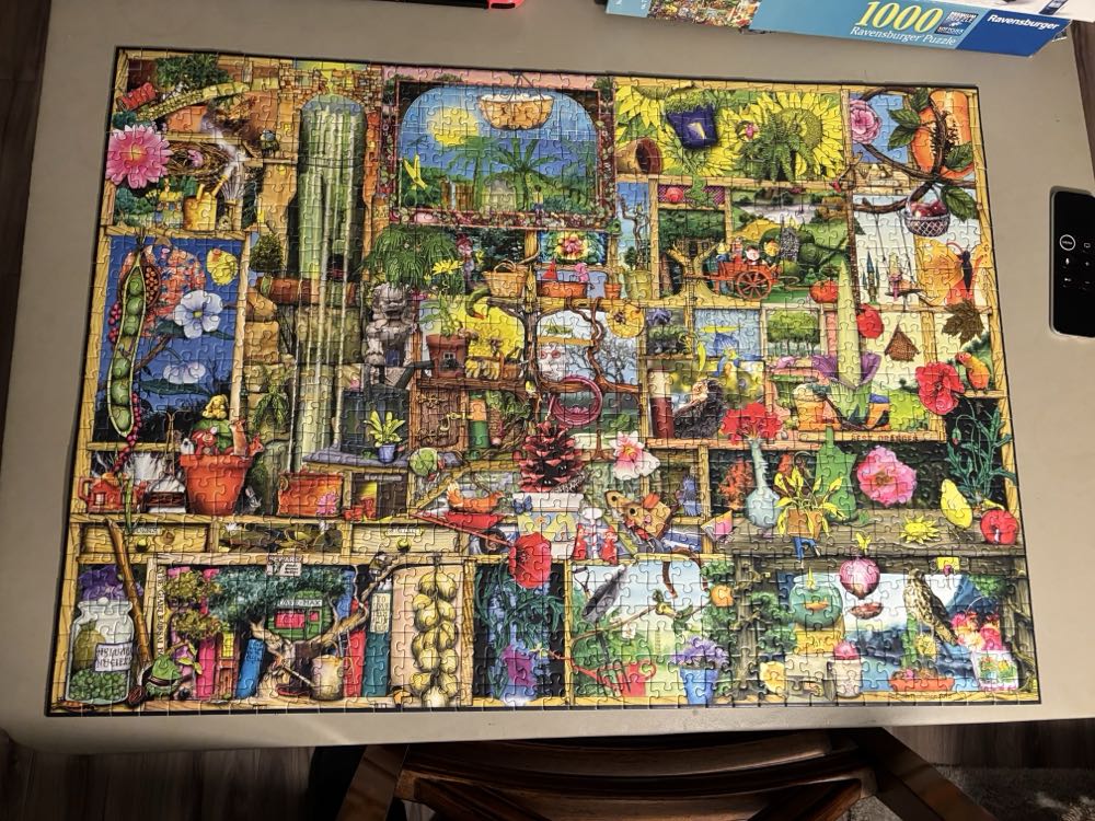 Ravensburger The Gardeners Cupboard- Curious Cupboard #3 (1) Keep - Ravensburger puzzle collectible [Barcode 4005556194827] - Main Image 3