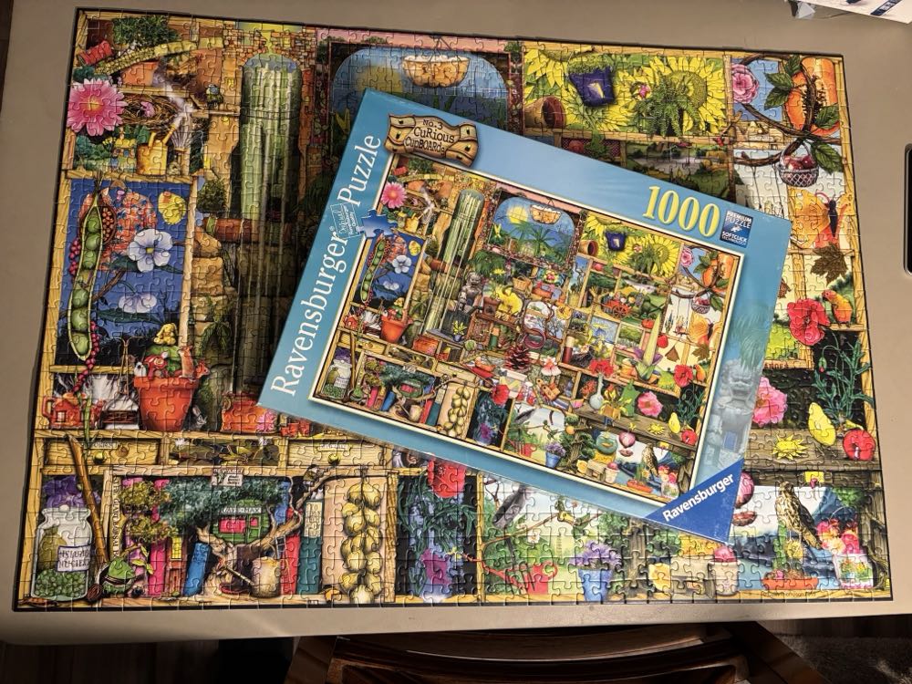Ravensburger The Gardeners Cupboard- Curious Cupboard #3 (1) Keep - Ravensburger puzzle collectible [Barcode 4005556194827] - Main Image 4