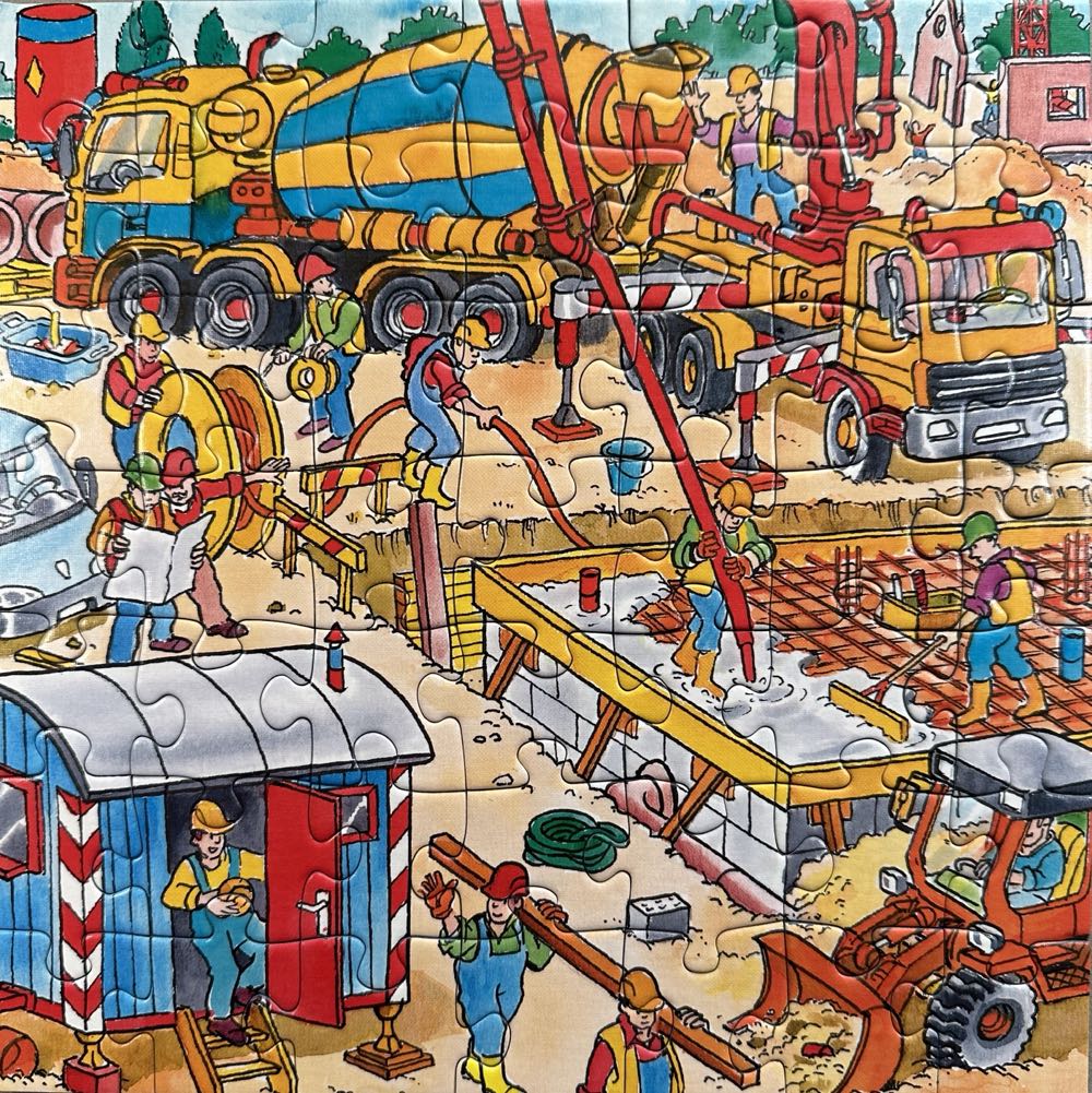 *Building A House - Ravensbuger puzzle collectible [Barcode 4005556093076] - Main Image 3