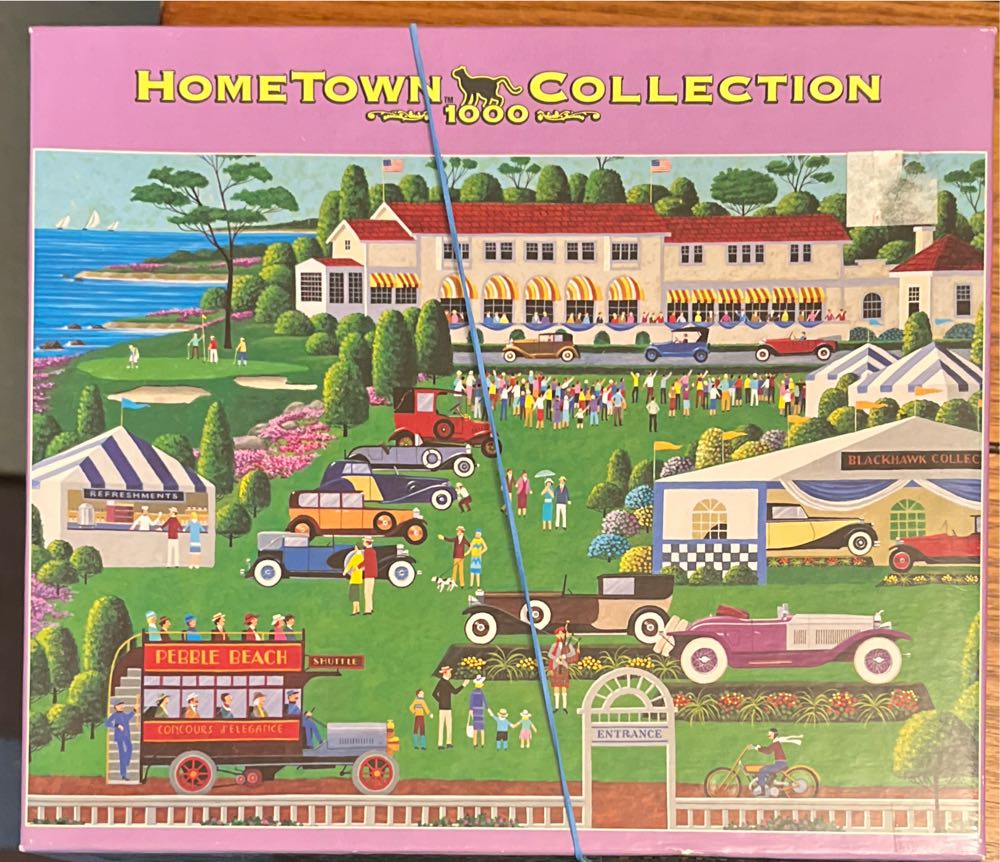 Car Show - Hometown Collection - Rose Art puzzle collectible - Main Image 2