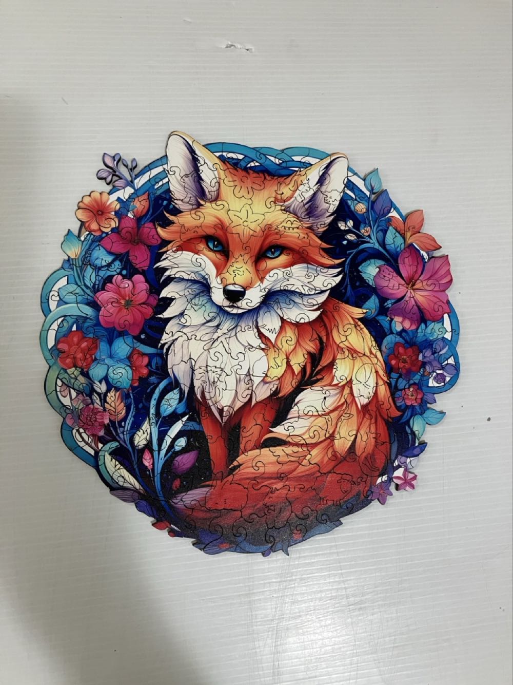 Fox Wooden Puzzle  puzzle collectible - Main Image 2