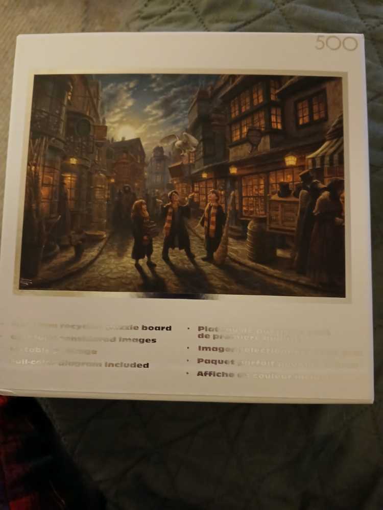 Harry Potter: Diagon Alley - Ceaco puzzle collectible [Barcode 021081400312] - Main Image 2