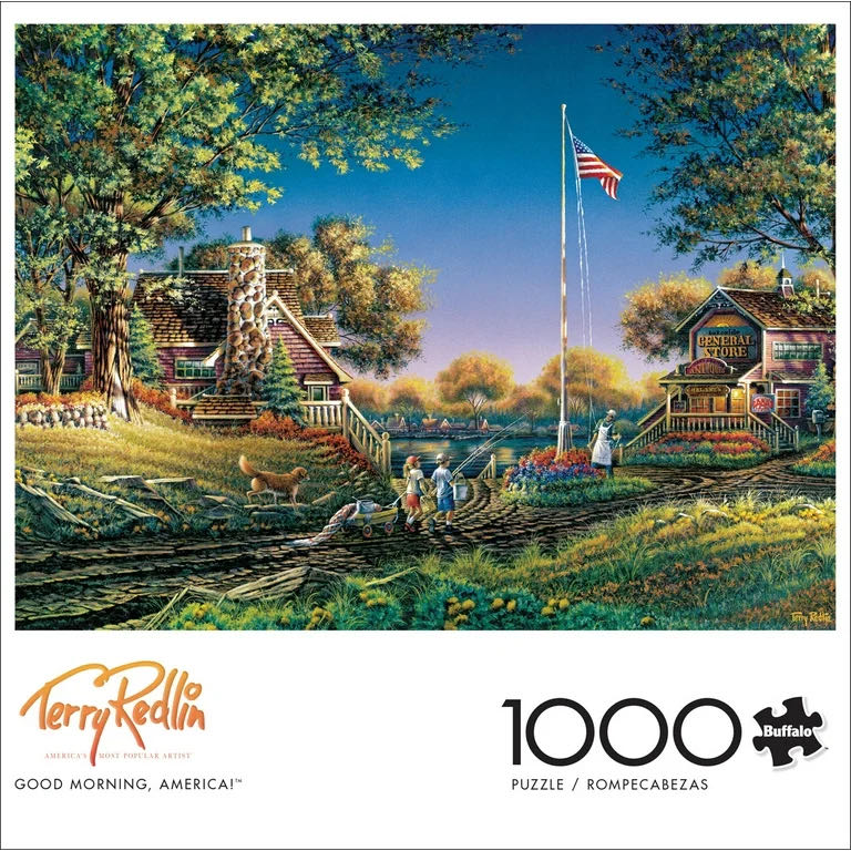 Good Morning America! - Buffalo Games puzzle collectible [Barcode 079346109265] - Main Image 2