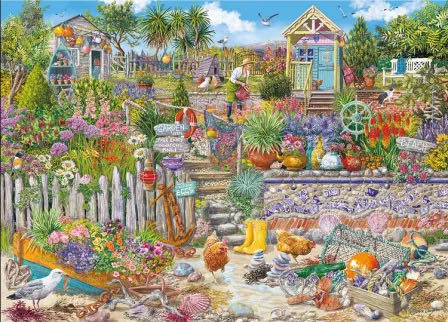 Beachcomber’s Garden - Gibsons puzzle collectible [Barcode 5012269064117] - Main Image 2