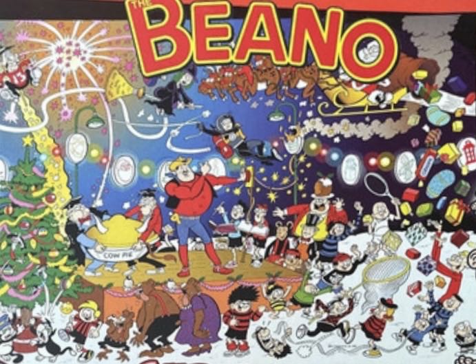 The Beano Christmas Edition - Gibsons puzzle collectible [Barcode 5012269070408] - Main Image 2