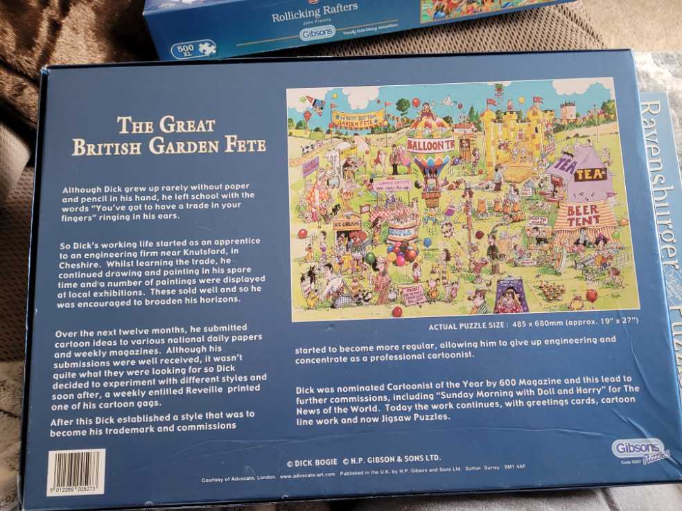 The Great British Garden Fete - Gibsons puzzle collectible - Main Image 2