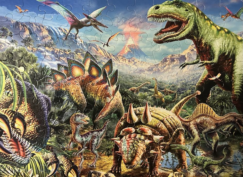 0244 Ceaco: Dino Glow - Ceaco puzzle collectible [Barcode 021081160179] - Main Image 2