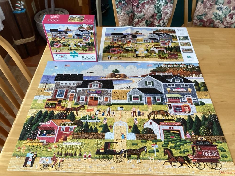 Westcott’s Black Cherry Harbor - Buffalo Games & Puzzles puzzle collectible [Barcode 079346114443] - Main Image 3