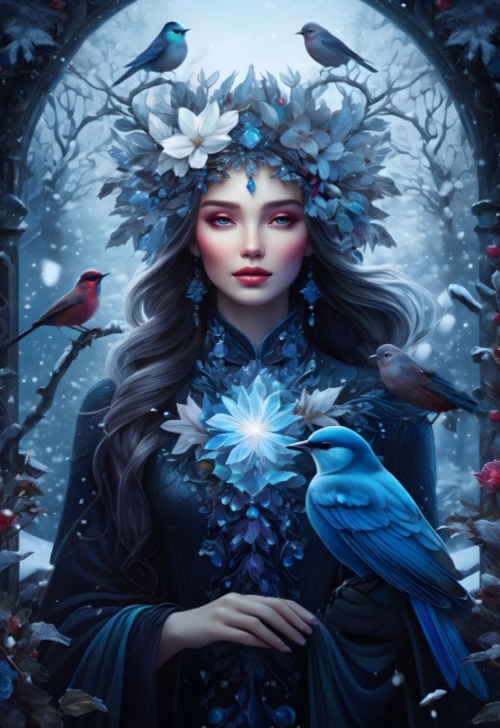 Horae - Soul Of Nature Collection - Bluebird Puzzle puzzle collectible [Barcode 3663384907807] - Main Image 2