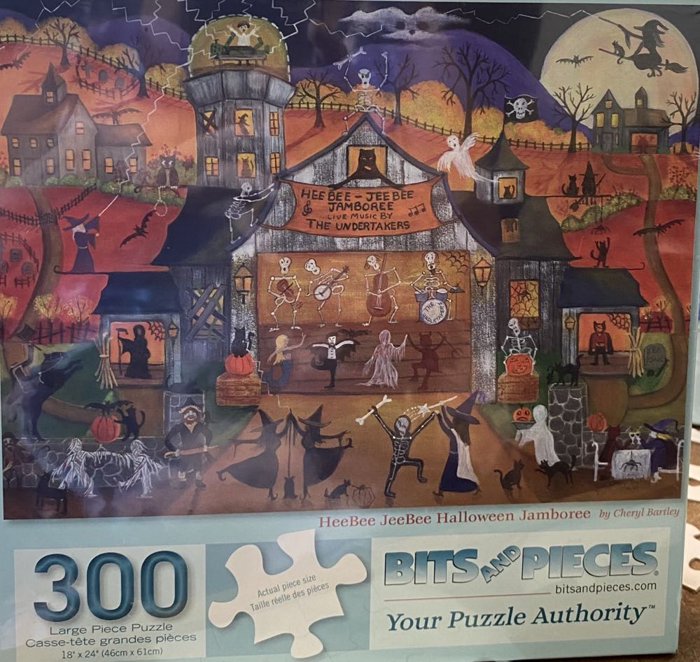HeeBee JeeBee Halloween Jamboree - Bits & Pieces puzzle collectible [Barcode 192949074683] - Main Image 2