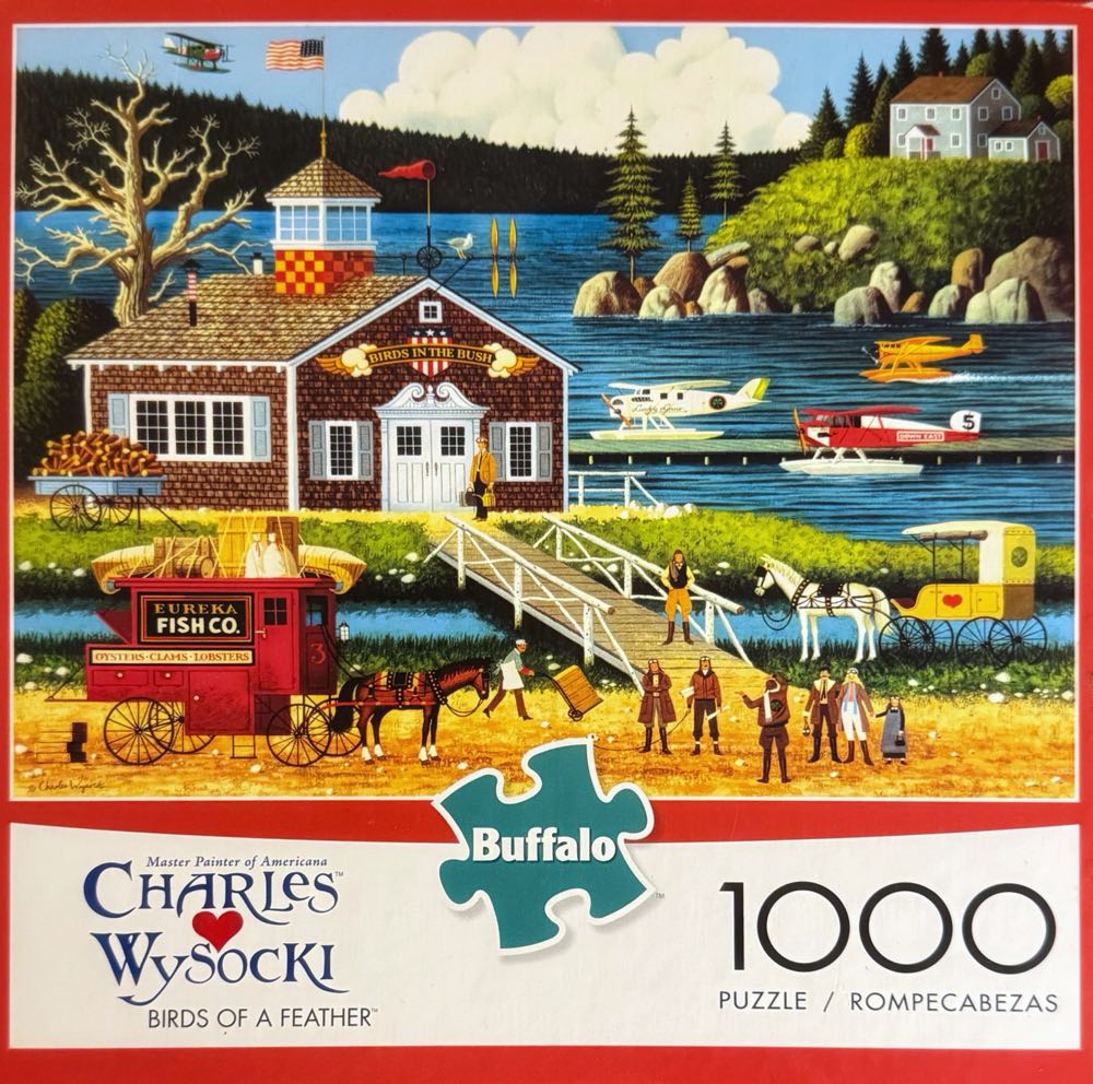 Birds Of A Feather - Buffalo puzzle collectible [Barcode 079346114283] - Main Image 2