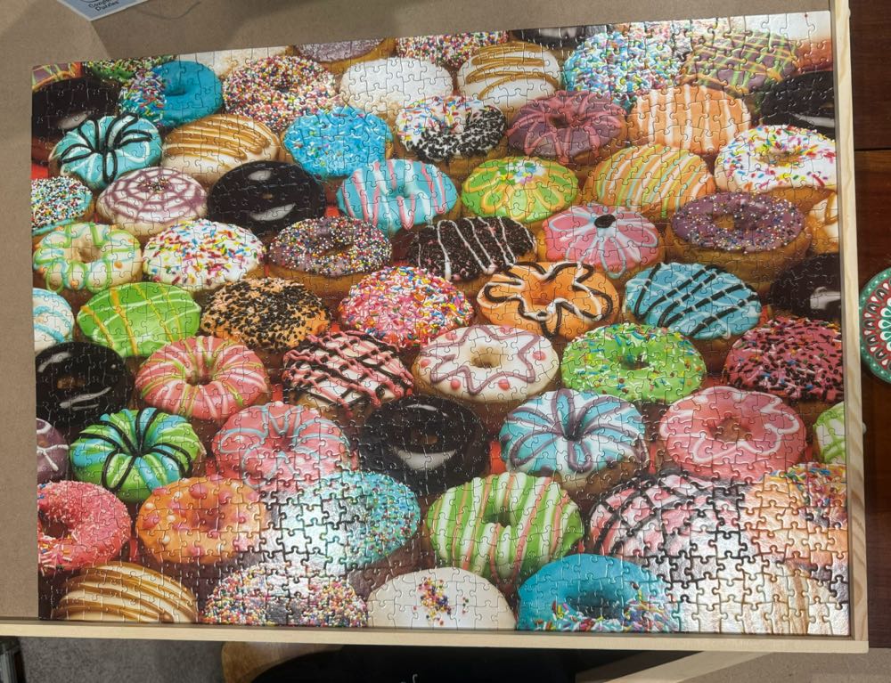 Difficult Donuts - Cozytime Puzzles puzzle collectible - Main Image 2