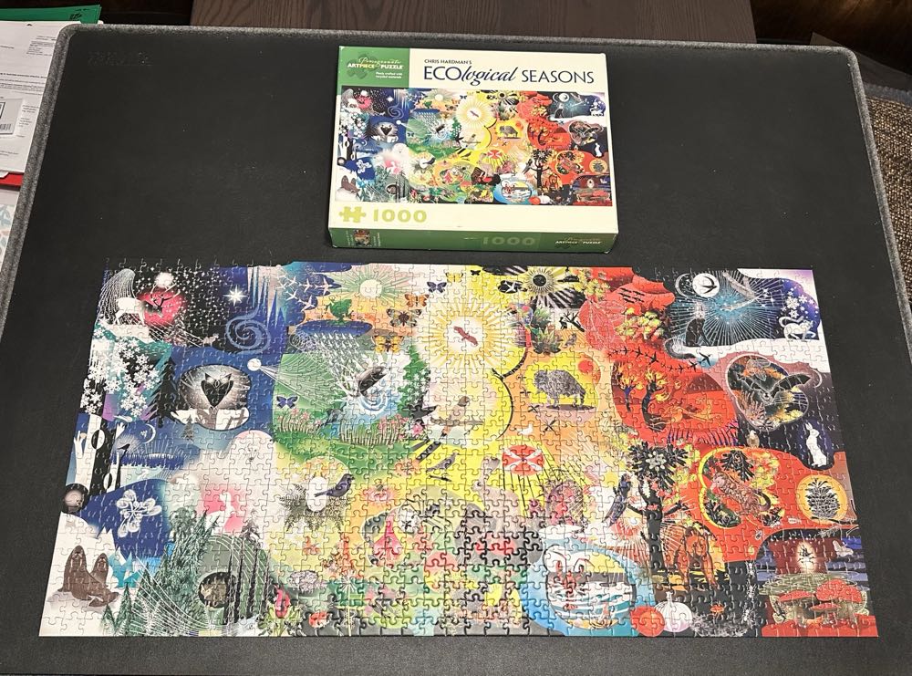 ECOlogical Seasons kEEPER - Pomegranate puzzle collectible [Barcode 9780764954146] - Main Image 3