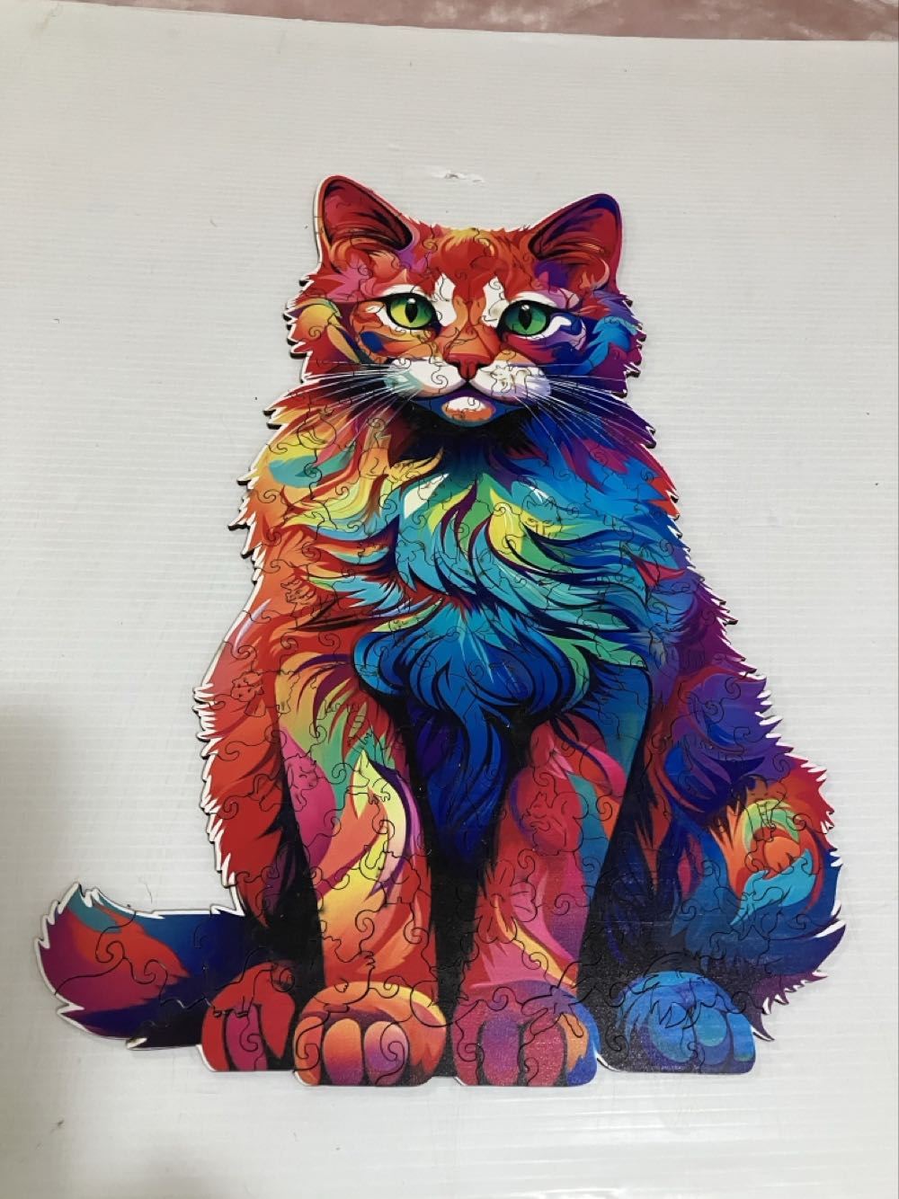 Cat Wooden Puzzle  puzzle collectible [Barcode 74897955336] - Main Image 2