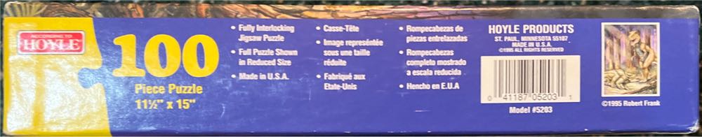 Dinosaurs-NEW-SOLD - Hoyle Products puzzle collectible [Barcode 041187052031] - Main Image 3