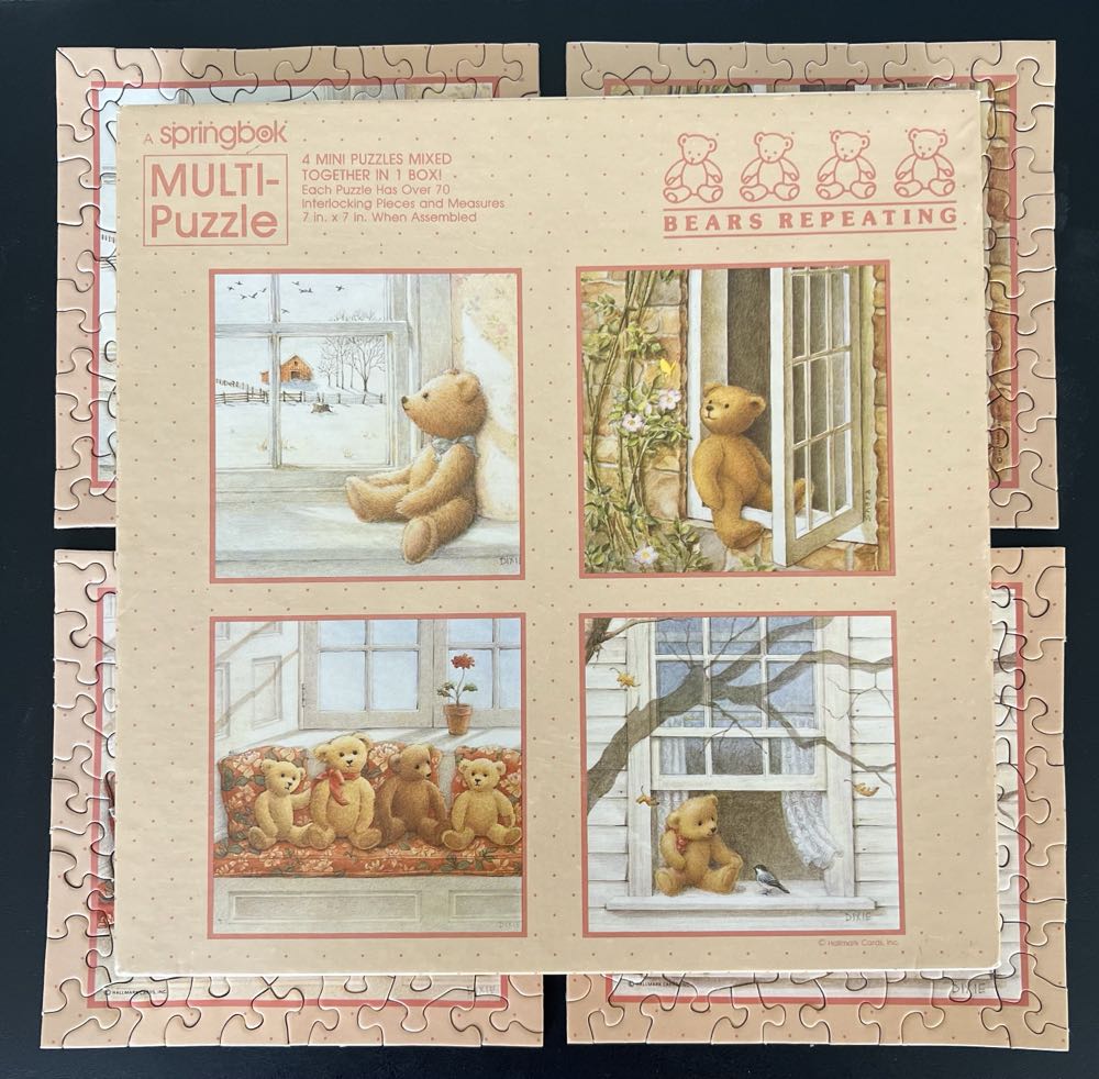 Bears Repeating - 677, 8/27/24 - Springbok puzzle collectible - Main Image 4